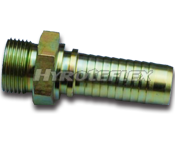 Métrique, filet intérieur 24°, surface conique cercle de type légère DIN 3853,avec durite10411