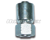 Métrique, filet intérieur 24°, surface conique de type lourde de surface conique cercle avec durite 90°raccord coudé 30511P