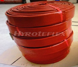 Fibre de verre enduit de silicone